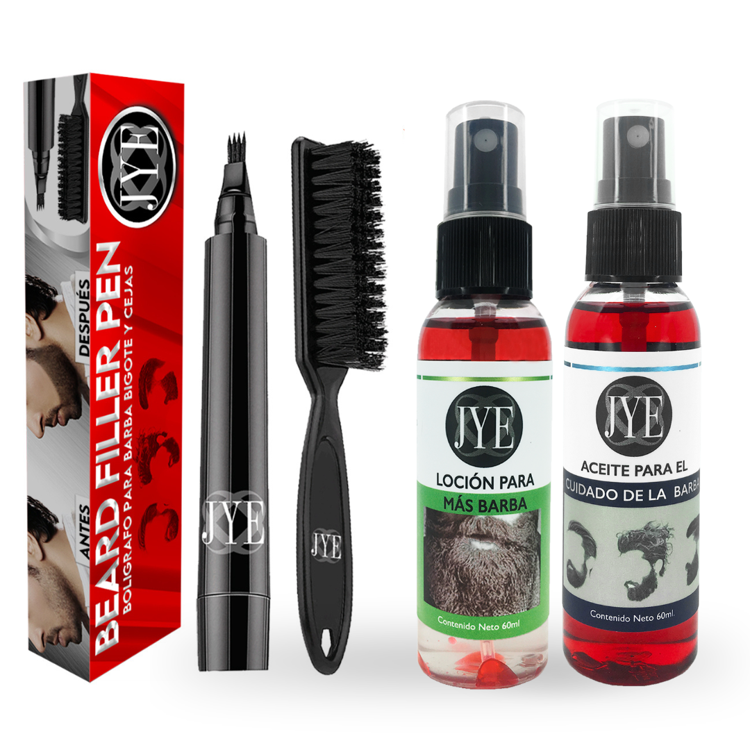 Alfa Man Kit - Pen + More Beard Lotion + Beard Care Oil